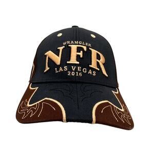 NFR Wrangler Pro Rodeo Finals PRCA 2016 ProRodeo Gear Embroidered Hat